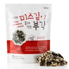 미듬애 김부각 남원 화사 수제 찹쌀 30g 160g (택1) 전통맛 반찬용 카레 다시마, 날씬한 미스김이 몰래 먹는 부각 10봉