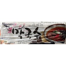 미식가 쫄면 2k업소용 식자재 식재료 대용량 식당용 단체 급식용, 1개