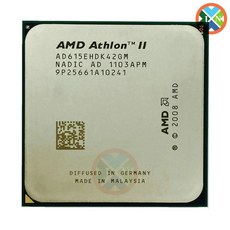 cpu AMD Athlon II X4 615e 615 2.5 GHz 쿼드 코어 클래딩 어 CPU 프로세서 ad615 ehdk42gm 소켓 AM3, 한개옵션0