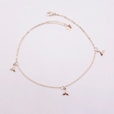 14k고래꼬리발찌