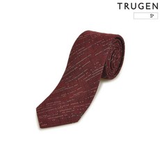 트루젠 트루젠 사선 도트 스트라이프 올 오버 JQD 넥타이_RED-JAC_TG7F9-MAN530