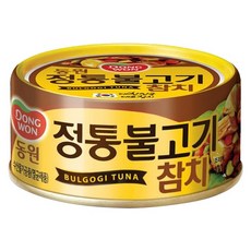 동원 정통불고기 참치, 1개, 100g