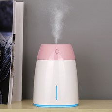 가습기 대용량 가정용 음소거 침실 사무실 공기 가습 수분 공급기, 작은화산가습기-플러그인핑크, 하나