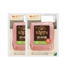 CJ The더건강한 샌드위치햄 90g, 26개