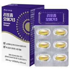 안국약품 리포좀 오메가 3 9g, 1개, 30정