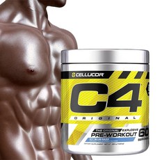 C4 부스터 오리지널 파우더 60서빙 Original Pre Workout Powder, 390g, 1개