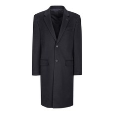 티엔지티 19FW [NAVY][PIACENZA] 캐시미어 100% 하프코트 TGCO9D251N2