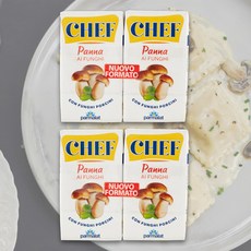 셰프 Chef 쿠킹크림 Panna 버섯, 2개, 125ml