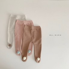 (공용)폼폼이유발레깅스 베베 베이비 아기 큐티 돌 겨울 면 타이즈 여아 남아 신생아 백일 돌 S M