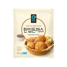 청정원한입돈까스