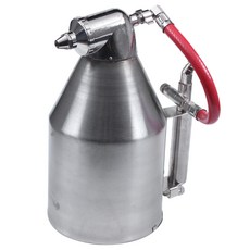 3500Ml 에어 호퍼 스프레이 도구 페인트 질감 도구 6 개의 노즐이있는 마른 벽에서 나온 페인팅 분무기 공기 치장 용 벽토 분무기 석고 호퍼 도구, 은, 1개, 은