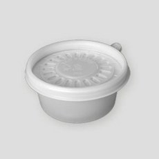 [몸통만 출고] JH-350 120파이 국용기 380ml 800개 반죽PP 용기(대/350ml) JH 원형반죽용기 계란찜 [바디]