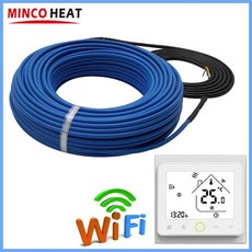 바닥 와이어 진입로 눈 녹는 트윈 도체 난방 케이블 온도 조절기, 13.ME86 W-WIFI and.., A.45 meters (450w), 1개