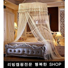 공주방 슈퍼싱글 모기차단 캐노피모기장 여름모기장 간편한설치