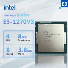 Intel - Xeon E3-1270 v3 1270V3 E3-1200 3.5 GHz 4 코어 8레드 CPU 8M 80W LGA 1150