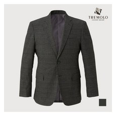 TREMOLO 남성 그레이 글렌체크 자켓_TRBFAXF8406 974892