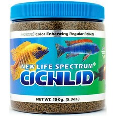New Life Spectrum Naturox Series Cichlid Formula Supplement 뉴라이프 스펙트럼 네츄록스 시리즈 시클리드 포뮬러 서플리먼트 150, 150g, 1개