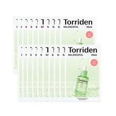 torriden 토리든 밸런스풀 시카 마스크 에센스가득 민감피부 복합성 진정케어 밀착 저자극 비건 마데카소사이드 히알루론산 촉촉 약산성, 1개입, 20개