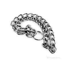초크체인 강아지목줄 체인개줄, 2.0mm x 40cm, 1개
