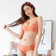 소울메이트 밀착브라(QN27) 브라팬티세트