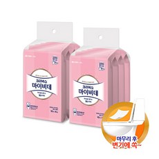 마이비데 밸런스케어 휴대용 10매X4입x2비데물티슈, 8개, 10매