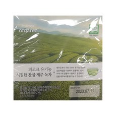 피코크 유기농 시원한 찬물 제주 녹차 50입(1.2g x 50티백), 1.2g, 1개, 50개입