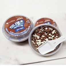 미니멜츠 구슬아이스크림 초코 바나나 레인보우 캔디프로스 1박스 15개입, 초코바닐라, 50g