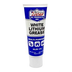 루카스 오일 제품 LU10533 화이트 리튬 그리스 8온스 1팩, 8 ounces, 1개