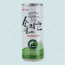 롯데칠성음료 머리까지 시원해지는 느낌 솔의눈, 240ml, 6개