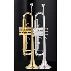 입문용트럼펫 연습용 초보자용 고급형 악기 YTR-2335S, 고급형 골드, 1개