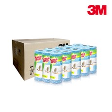 3M 행주 다목적 다회용 롤행주 40매입 1Box 대량판매, 40개입, 15개