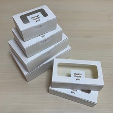 성원포장 선물상자 접이식 투명창 원터치박스
