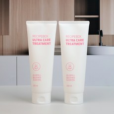 레시피박스 울트라케어 키즈 트리트먼트 200ml 1+1 어린이 유아 린스, 2개