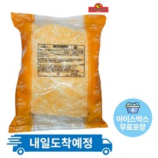 코다노 엔젤헤어 MC64 (모짜렐라6+체다치즈4) 2kg 냉동치즈 눈꽃치즈