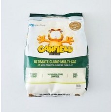 가필드 응고형 고양이 모래, 4.53kg, 3개, 작은 입자