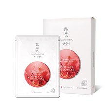 한천수 (한천수) 펩타이드 & 석류 화이트닝 마스크팩 26ml, 10개입, 1개