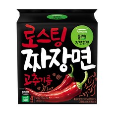 풀무원 로스팅짜장면 고추기름 (4개입), 1개
