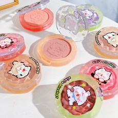 XIXI 블러셔 미니 치크 볼터치 원기 소녀 6컬러, 2개, 4g, 02