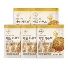 매일 카무트 정품 고대곡물 카무트 브랜드 밀, 5개, 330g