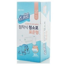 스카트 점착식청소포 표준형 30매, 3개