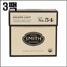 스미스티 허브티 골든 라이트 15티백 3팩 smith tea, 15개입, 3개