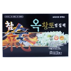 대신전자 참숯 옥 황토맥반석 대형 찜질기 3860 (45CMX80CM)