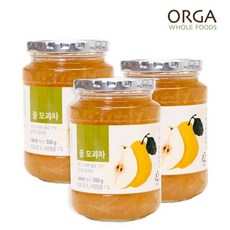 올가 ORGA 꿀 모과차(550g) x 3병, 3개입, 1개