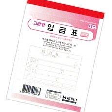 입금표 고급형