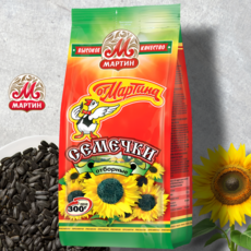 Семечки Мартин жареные несоленые (мелкие), 300 г