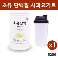 마이오플랙스 초유단백질 사과요거트 520g 초유 분말 가루 프로틴 파우더 유청 분리 농축 포대유청 wpi wpc 쉐이크 유단백 mbp가루 우유단백질 락토페린 아미노산 류신 식이섬유 사균유산균 비타민 성장기 어린이 청소년 남성 여성 노인 추천 제품, 1장