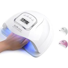 JIANHAO UV LED 네일 드라이기 150W 2배의 효율 젤 라이트 uv라이트 레진용 4개 타이머 설정 경화용, 1개