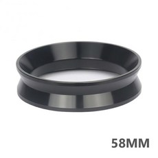 이탈리아 커피 머신 파우더 링 탬퍼 정량 주방 용품 58/53mm 51mm, [03] black 58MM, 1개