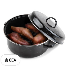 퀸센스 직화구이 냄비, 24cm, 8개