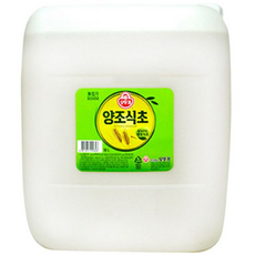 오뚜기 양조식초, 18L, 9개